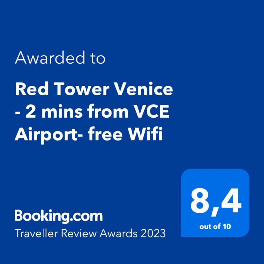 טסרה Red Tower Venice Apartment - 2 Mins From Vce Airport- Free Wifi מראה חיצוני תמונה